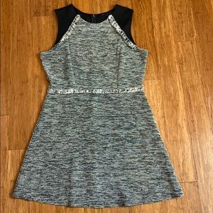 ASOS black and white dress